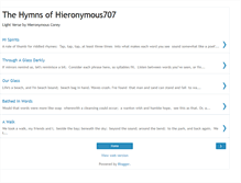 Tablet Screenshot of hieronymous707.blogspot.com