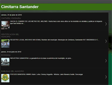 Tablet Screenshot of cimitarrasantanderdelsur.blogspot.com
