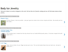 Tablet Screenshot of bodyicejewelry.blogspot.com