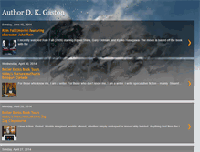 Tablet Screenshot of dkgaston.blogspot.com