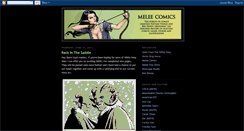 Desktop Screenshot of meleecomics.blogspot.com