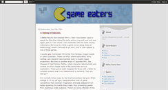 Desktop Screenshot of game-eaters.blogspot.com