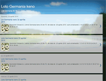 Tablet Screenshot of lotto-numbers.blogspot.com