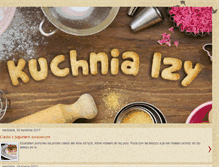 Tablet Screenshot of kuchniaizy.blogspot.com