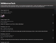 Tablet Screenshot of 365monroetech.blogspot.com