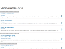 Tablet Screenshot of cm-communicationsnews.blogspot.com