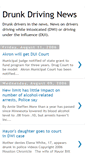 Mobile Screenshot of drunkdrivingnews.blogspot.com