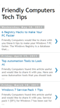 Mobile Screenshot of friendlycomputerstechtips.blogspot.com