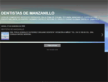 Tablet Screenshot of dentistasdemanzanillo.blogspot.com