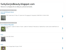 Tablet Screenshot of funkygorjesbeauty.blogspot.com