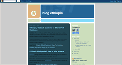 Desktop Screenshot of blogethiopia.blogspot.com