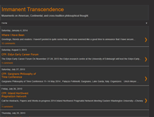 Tablet Screenshot of immanenttranscedence.blogspot.com