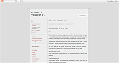 Desktop Screenshot of gargastropical.blogspot.com