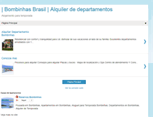 Tablet Screenshot of bombinhasalojamiento.blogspot.com