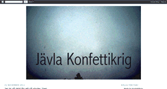 Desktop Screenshot of konfettikrig.blogspot.com