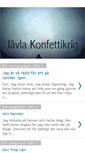 Mobile Screenshot of konfettikrig.blogspot.com