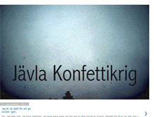 Tablet Screenshot of konfettikrig.blogspot.com