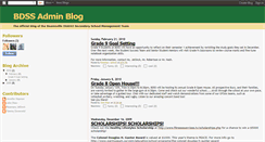 Desktop Screenshot of bdssadmin.blogspot.com