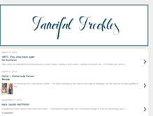 Tablet Screenshot of fancifulfreckles.blogspot.com