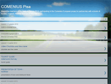 Tablet Screenshot of comeniuspisa.blogspot.com