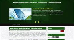 Desktop Screenshot of green-advices.blogspot.com