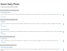 Tablet Screenshot of miamidailyphoto.blogspot.com