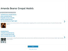Tablet Screenshot of amanda-bearse-gnepal.blogspot.com