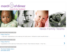 Tablet Screenshot of marchforbabiestexas.blogspot.com