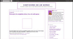 Desktop Screenshot of confissoesdeumgordo.blogspot.com
