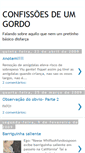 Mobile Screenshot of confissoesdeumgordo.blogspot.com