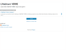 Tablet Screenshot of lhabitantverre.blogspot.com