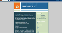 Desktop Screenshot of amcd-online.blogspot.com