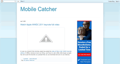 Desktop Screenshot of mobilecatcher.blogspot.com