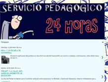 Tablet Screenshot of pedagogiarutinaria.blogspot.com