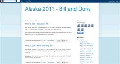 Desktop Screenshot of billanddoristoalaska.blogspot.com