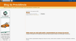 Desktop Screenshot of blogdaprevidencia.blogspot.com