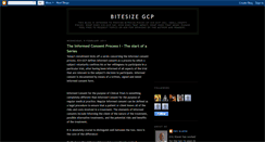 Desktop Screenshot of bitesizegcp.blogspot.com