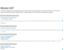 Tablet Screenshot of bitesizegcp.blogspot.com