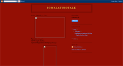 Desktop Screenshot of iowalatinotalk.blogspot.com