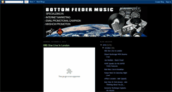 Desktop Screenshot of bottomfeedermusicblog.blogspot.com