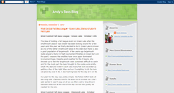 Desktop Screenshot of andysbassblog.blogspot.com