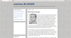 Desktop Screenshot of matcheez.blogspot.com