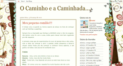 Desktop Screenshot of caminhoecaminhada.blogspot.com