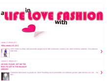 Tablet Screenshot of alifeinlovewithfashion.blogspot.com