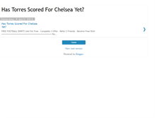 Tablet Screenshot of hastorresscoredforchelsea.blogspot.com
