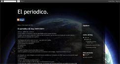 Desktop Screenshot of elperiodico22.blogspot.com