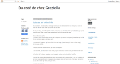 Desktop Screenshot of ducotedechezgraziella.blogspot.com