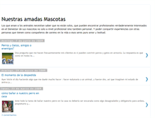 Tablet Screenshot of amadasmascotas.blogspot.com