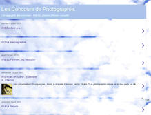 Tablet Screenshot of concours-de-photographie.blogspot.com