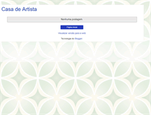 Tablet Screenshot of casadartista.blogspot.com